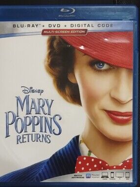 Disney Mary Poppins Returns Blu-ray/ DVD  combo
